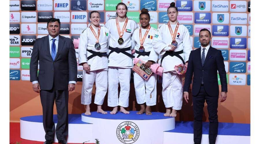 Eliza Letif from UAE wins gold at Zagreb Grand Prix