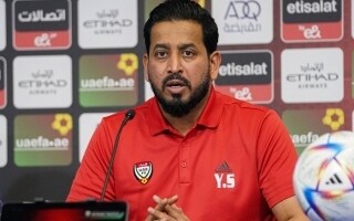 UAE National Football Team Prepares for Qatar Match