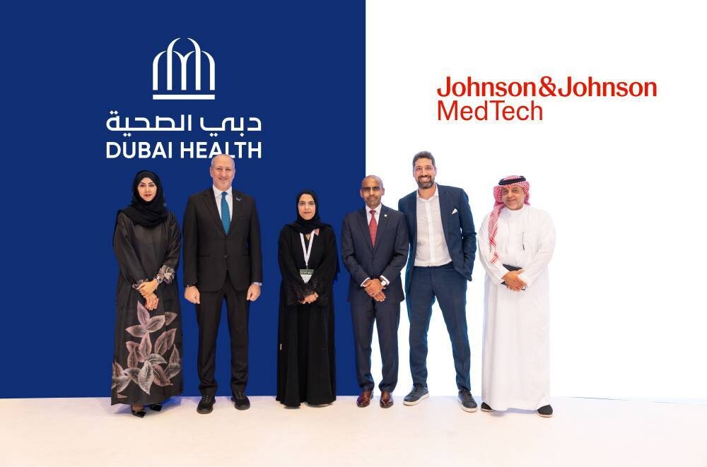 Dubai Health Signs Agreement with Johnson & Johnson Medical