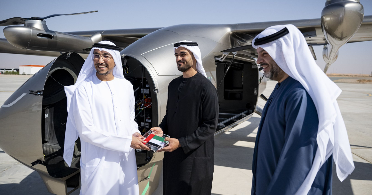 UAE Conducts Successful First Flight of Cargo Drone Hili