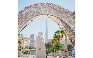 迪拜推出新公共艺术装置《根》