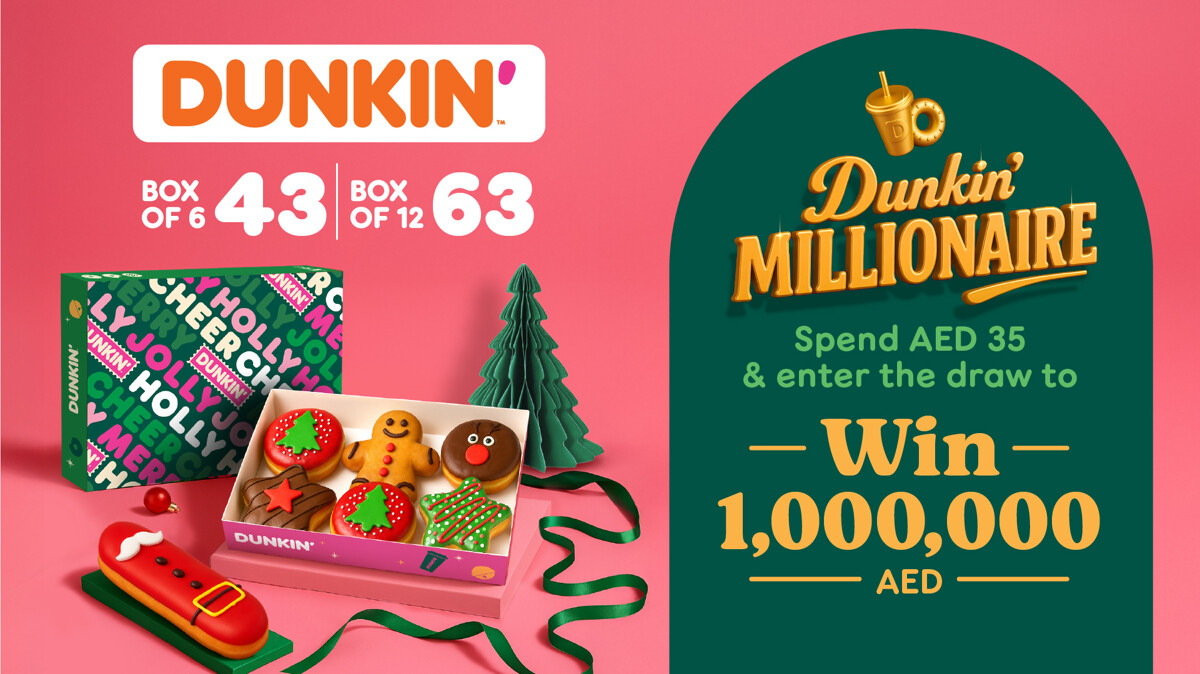 Dunkin’ Launches Festive Collection and Million Dirham Giveaway