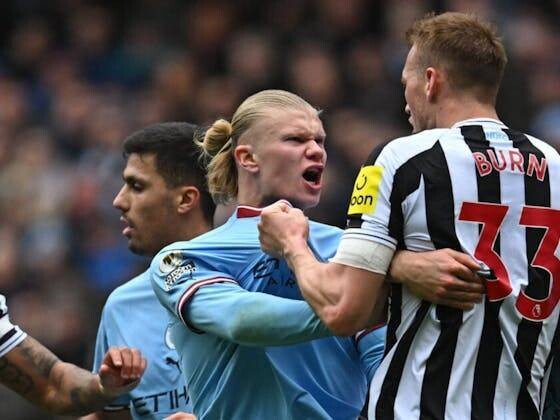 Матч «Манчестер Сити» против «Ньюкасла» в Английской Премьер-лиге