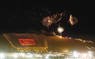 Liwa International Festival Hosts New Year's Concert with Fireworks