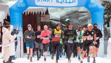Победители объявлены на DXB Snow Run в Ski Dubai