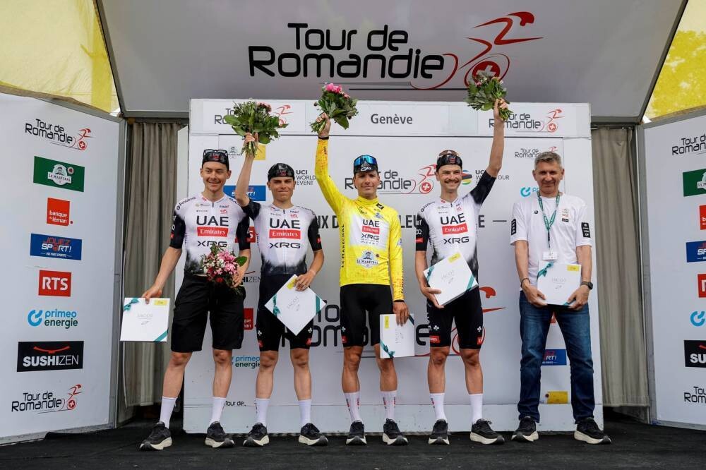 UAE Team XR-G Concludes Tour de Romandie 2025