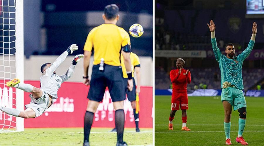 Al-Ahli's goalkeeper named man of the match