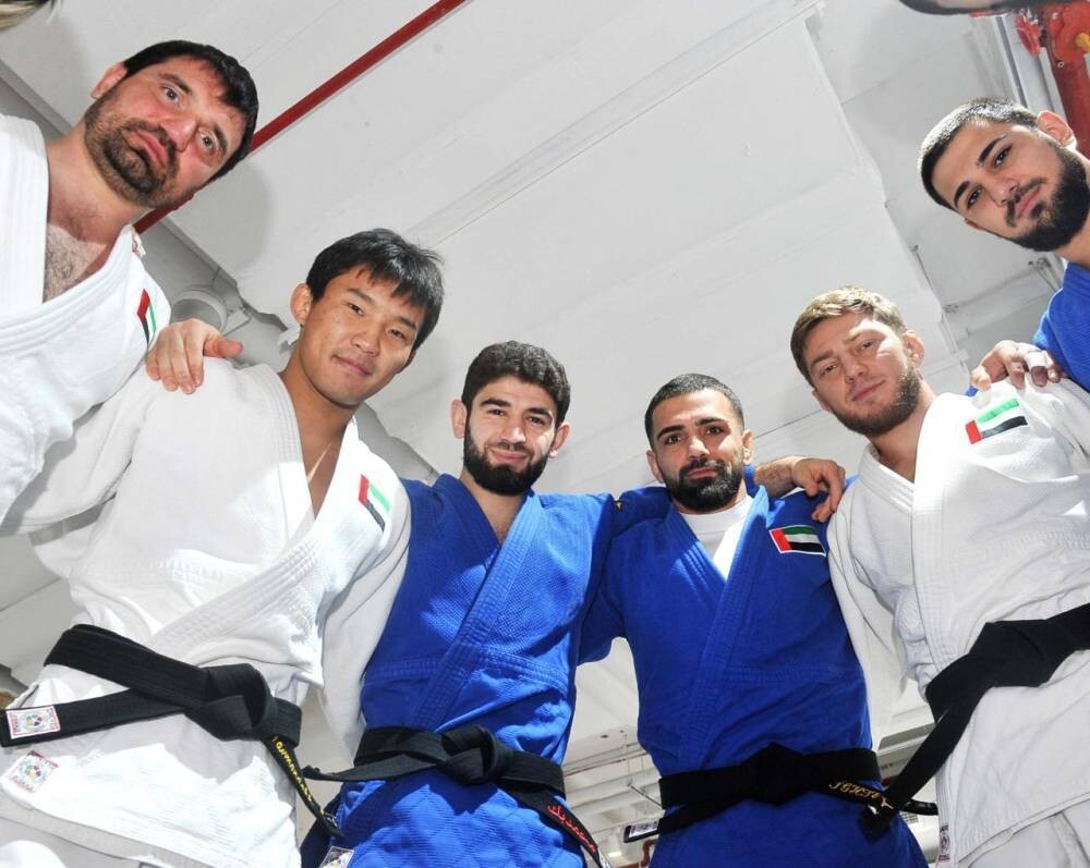 Сборная ОАЭ по дзюдо прибыла в Париж для участия в турнире Гранд Слам