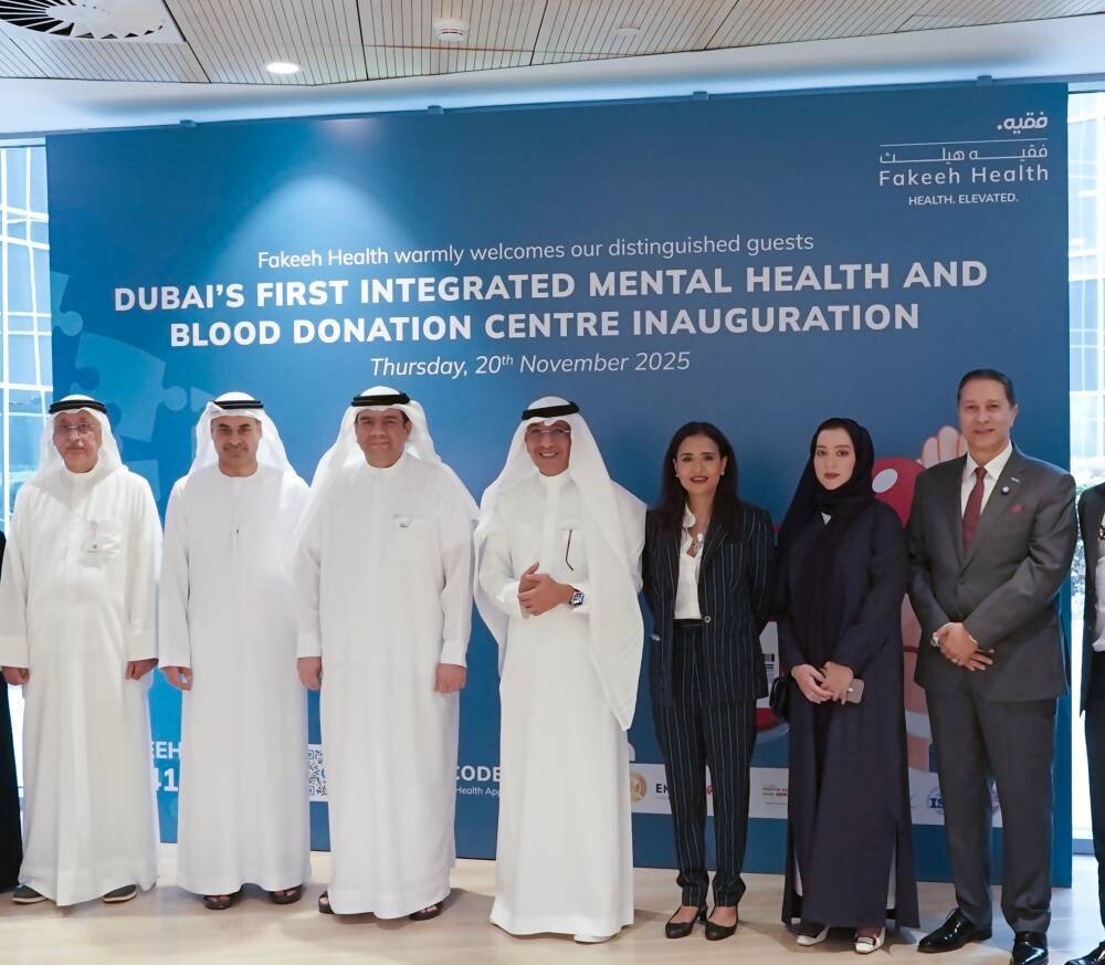 Dubai Inaugurates Mental Health Unit and Blood Donation Center