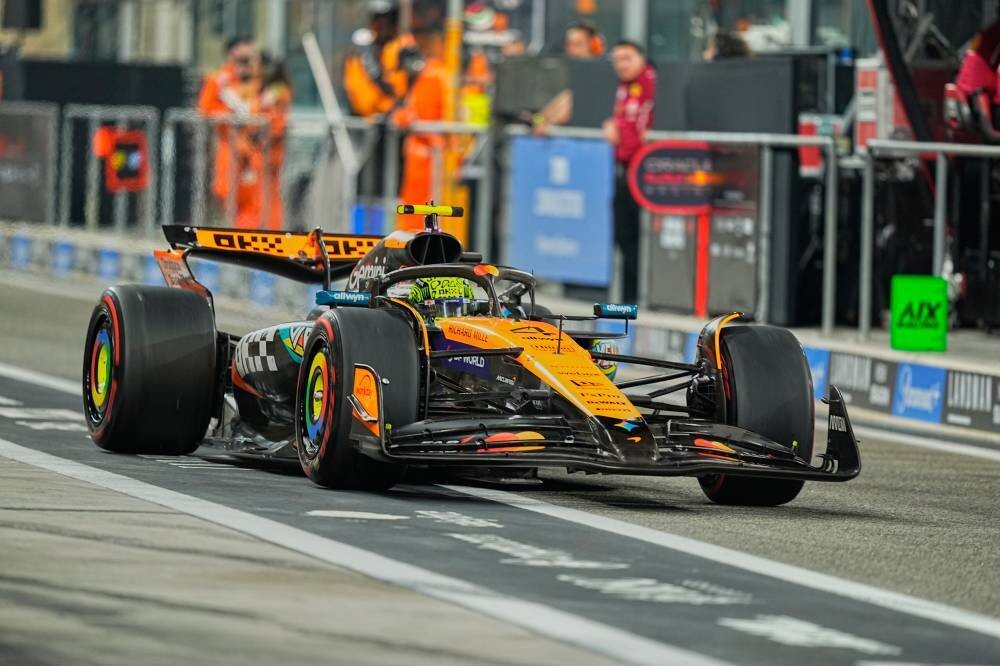 Norris leads first practice at Abu Dhabi GP