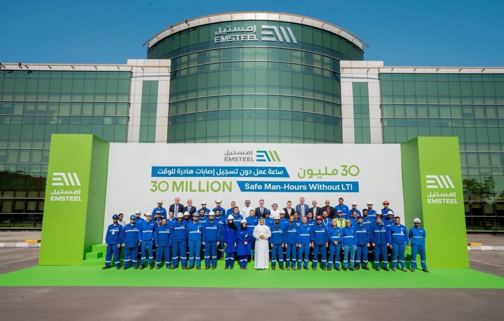 Emstal Reaches 30 Million Work Hours Without Injuries