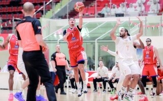 Sharjah Basketball Team Dominates Al Bataeh