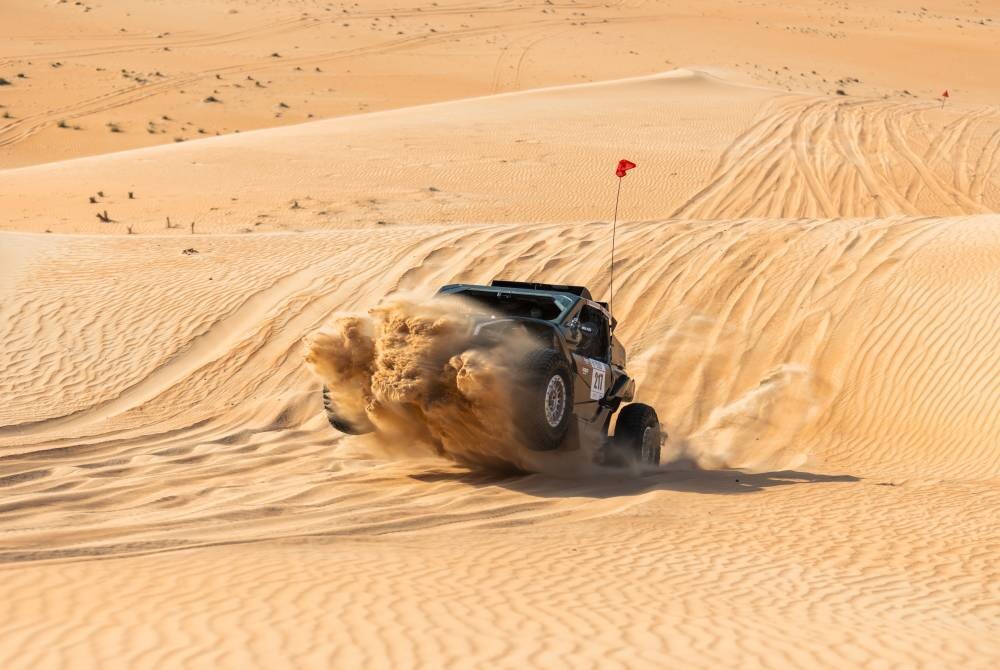 Second Abu Dhabi Desert Challenge Round: Fierce Competition in Liwa Desert