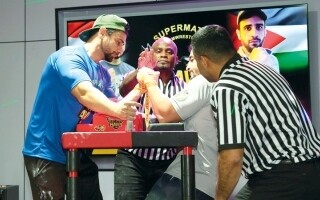 Open Asian Arm Wrestling Championship kicks off in Ajman