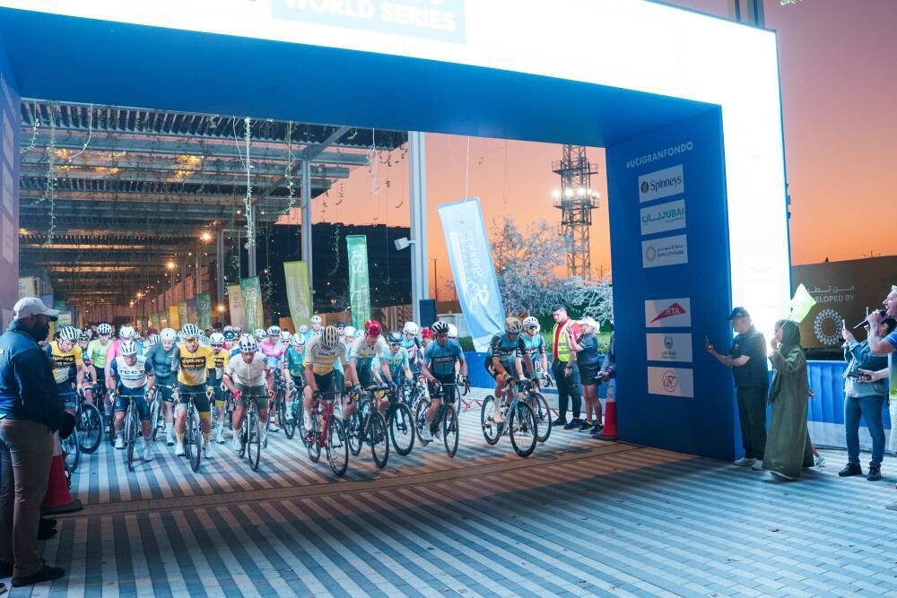 Sixth Edition of Spins Dubai 92 Cycling Challenge Held