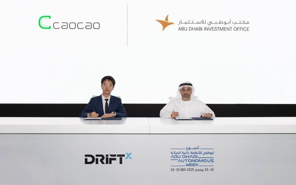 Abu Dhabi and Chinese CaoCao Sign Cooperation Agreement