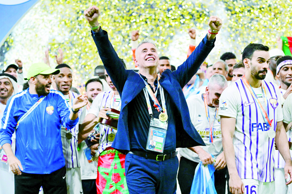 Победа Аль-Айна в Лиге Чемпионов Азии отмечена Эрнаном Креспо