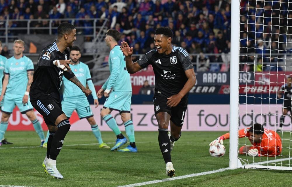 Aston Villa defeats Bologna in first leg of Europa League quarter-final