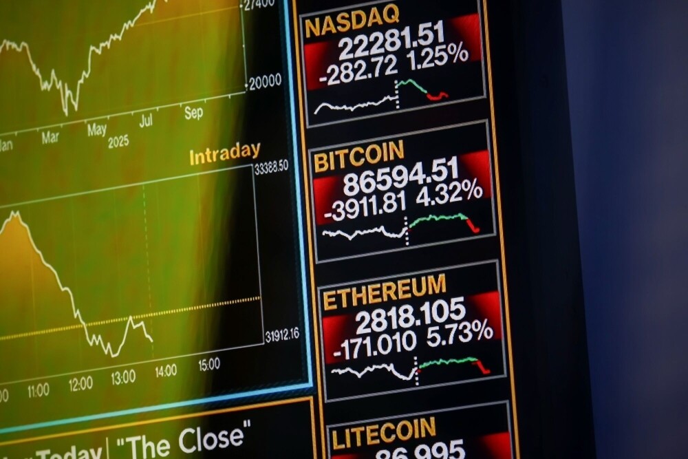 Биткойн вырос на 7%