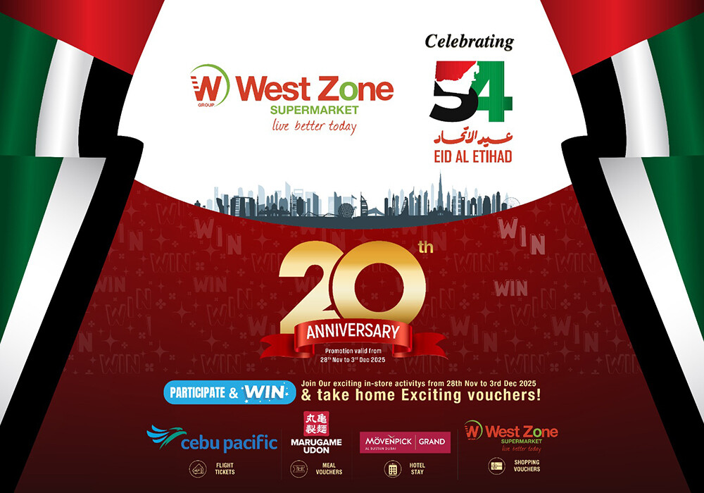 West Zone Celebrates 20th Anniversary with Special Offers and Prizes