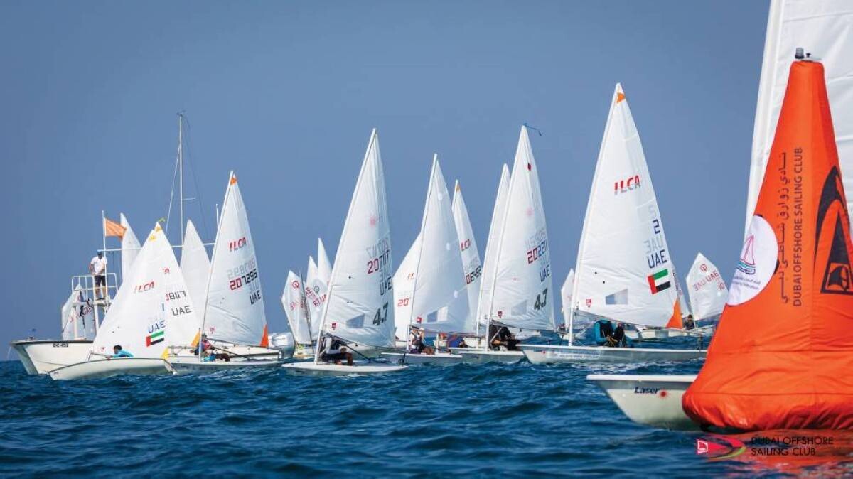 Equipo de Vela de los EAU se prepara para los Juegos Asiáticos en Marruecos