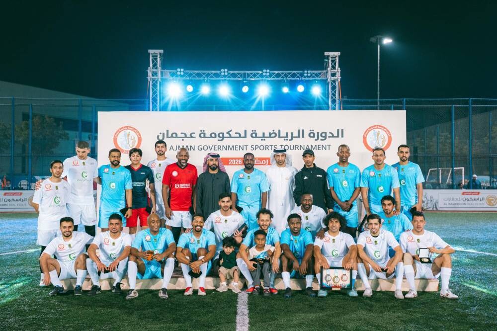 Команда гражданской обороны Аджмана выиграла футбольный чемпионат