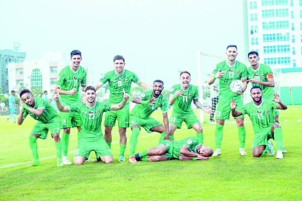 Al-Aruba выигрывает в Первом дивизионе лиги, побеждая Al Dhafra 3 - 1