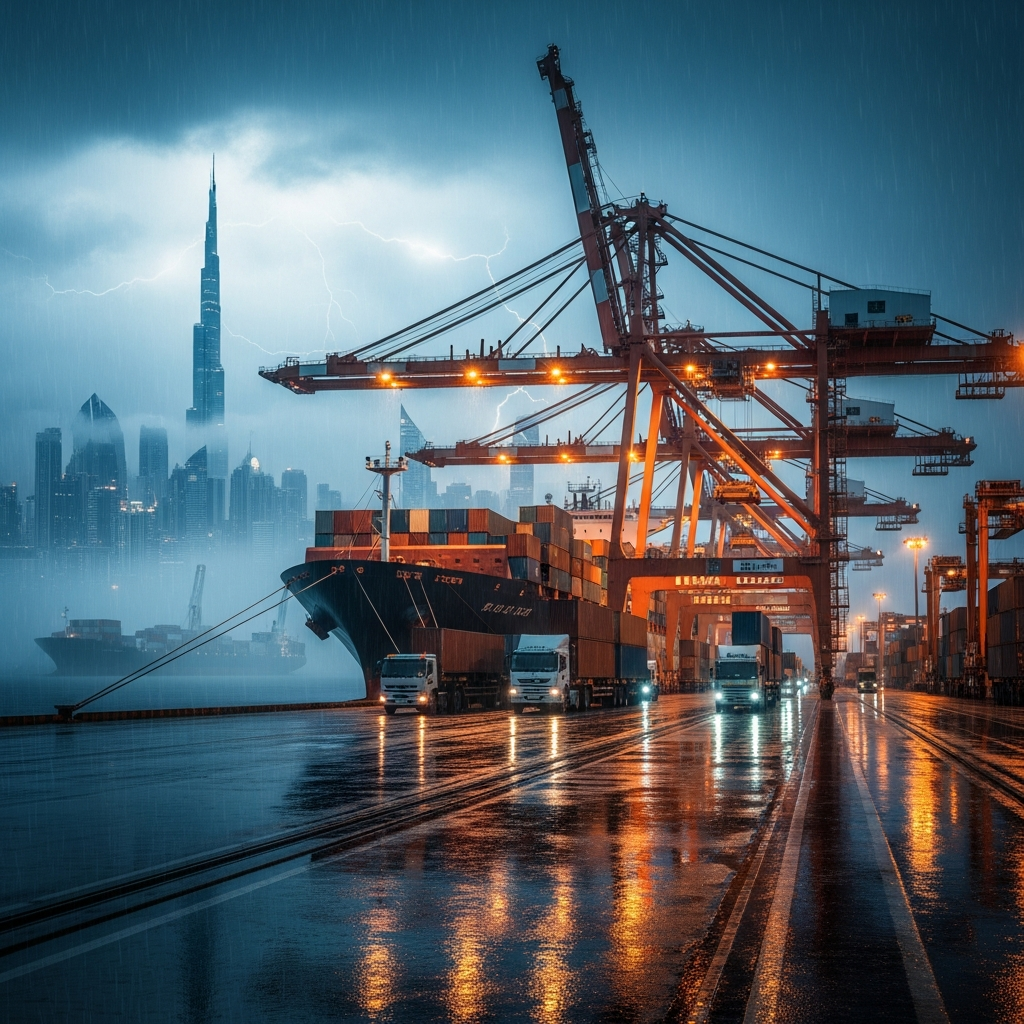 阿联酋因异常天气发布紧急指令