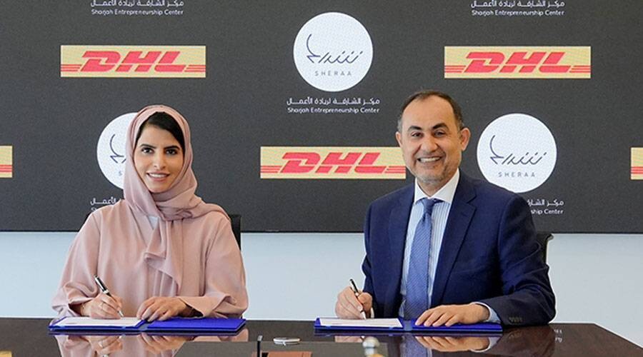 Sharjah Entrepreneurship Center Signs MOU with DHL Express