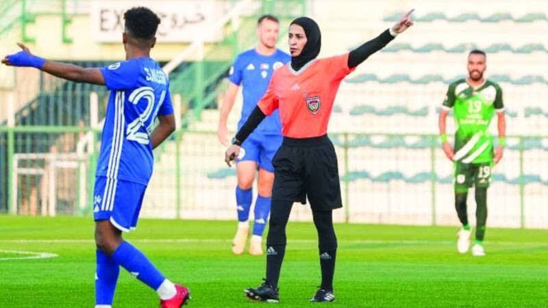 Первая женщина-судья, назначенная судить матч в UAE Pro League