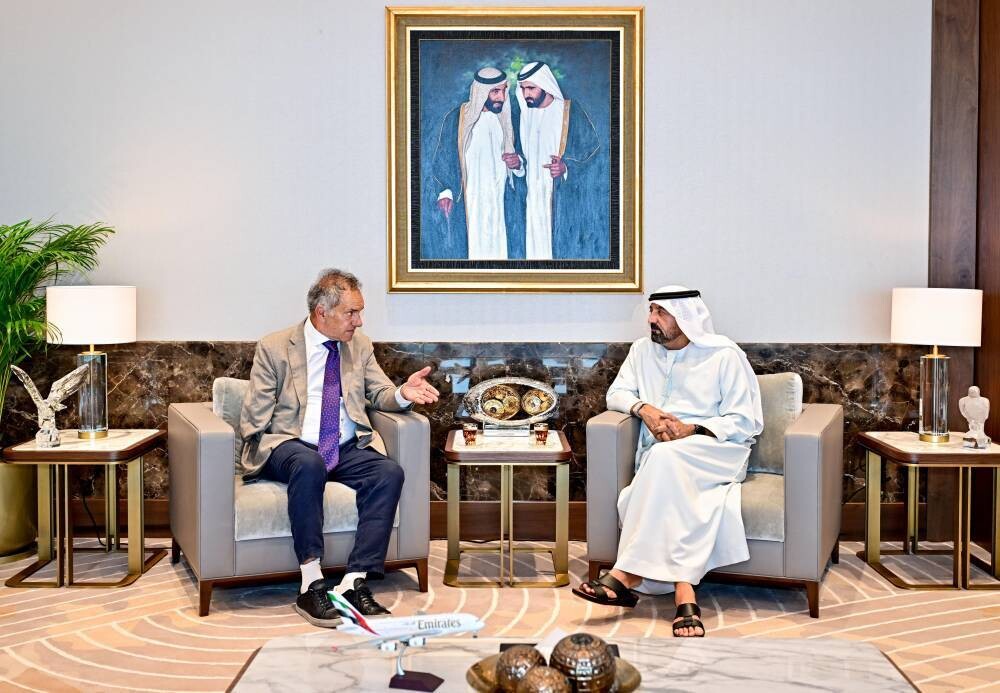 Шейх Ахмед бен Саид Аль Мактум обсудил развитие авиасообщения с Аргентиной