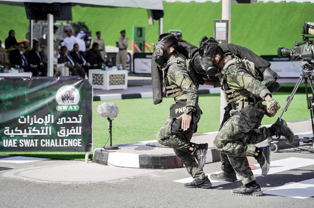 Dubai Police Sets Guinness World Record in SWAT Challenge