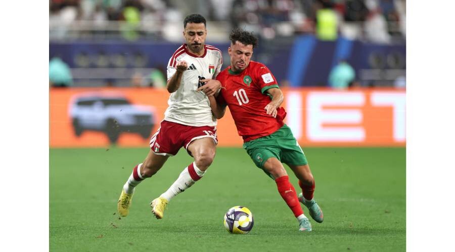 UAE team loses to Morocco in Arab Cup semi-finals