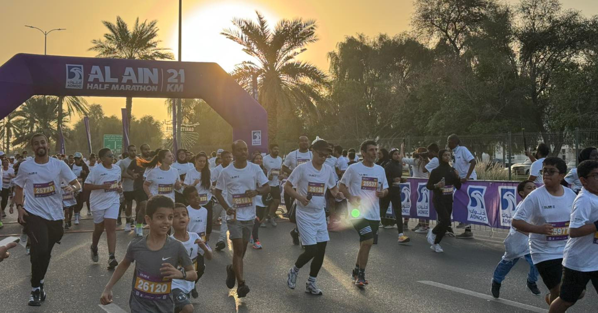 Al Ain Hosts Inaugural ADNOC Half Marathon