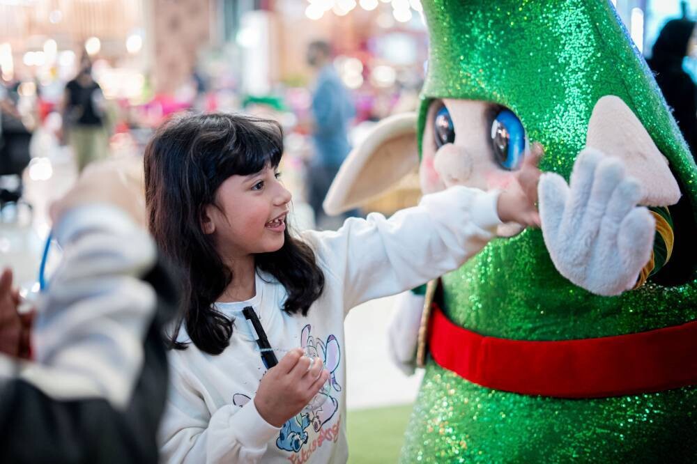 Dubai Airport Transforms into Winter Wonderland