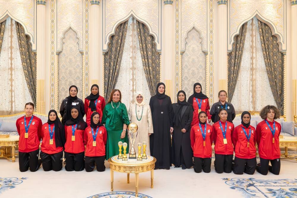 Sheikha Jawaher bint Mohammed Al Qasimi receives...