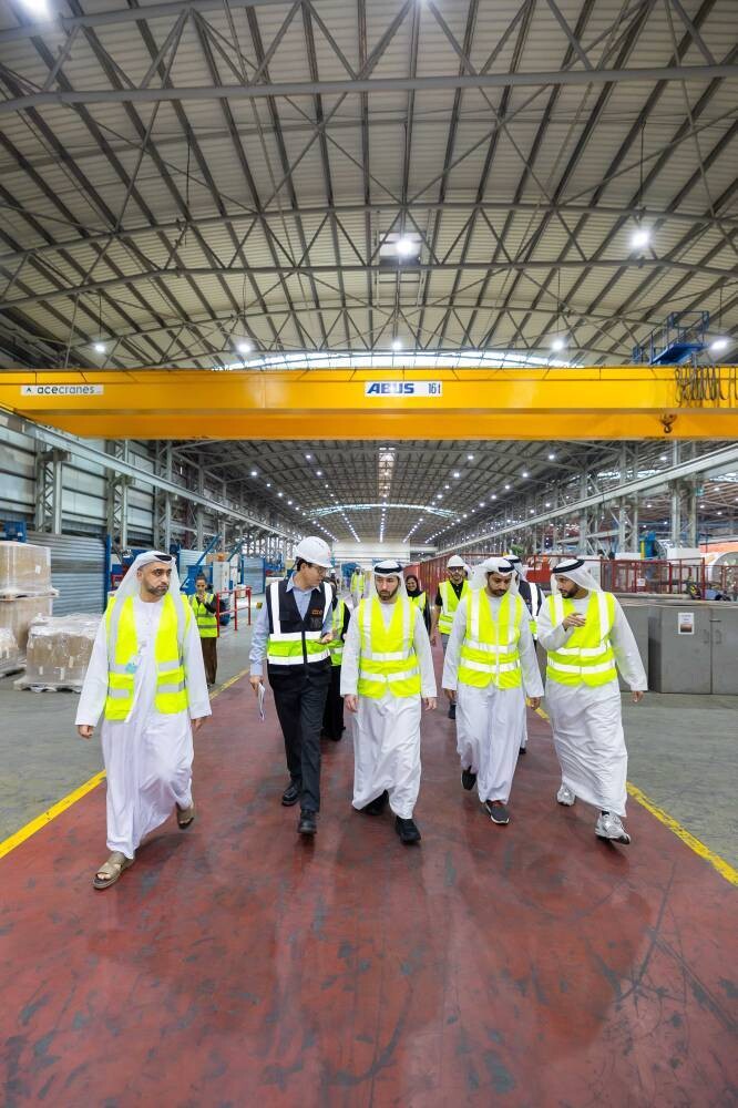 杜卡普公司接待阿联酋高级代表团