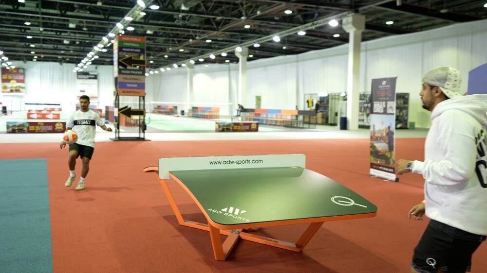 Игра в Текбол способствует фитнесу в Дубае