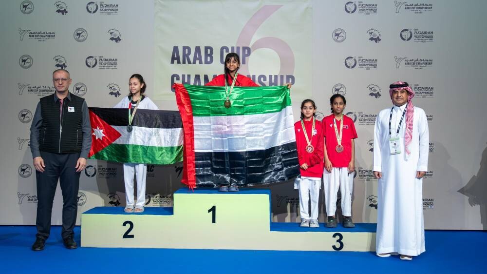 Sixth Arab Taekwondo Cup concludes in Fujairah
