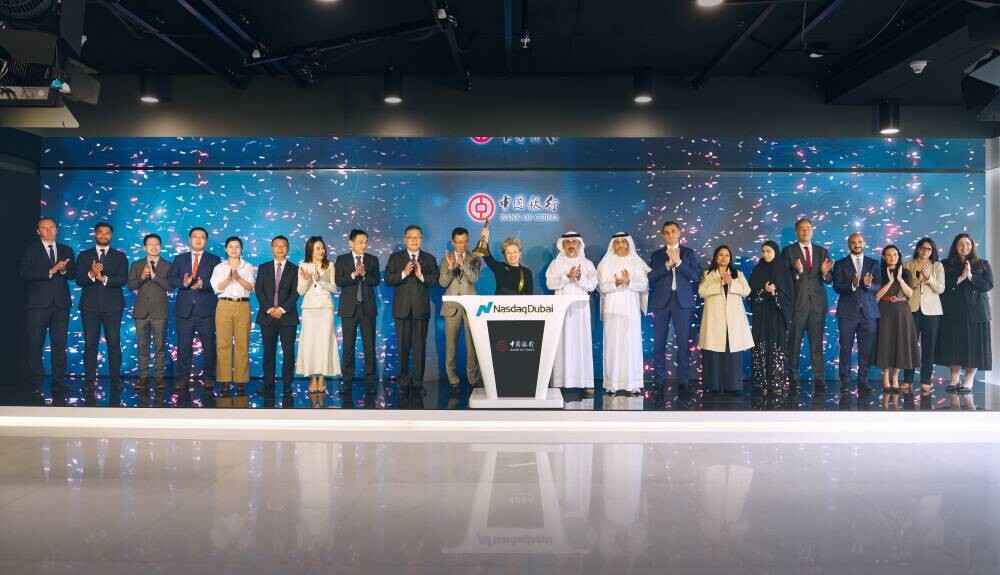 Bank of China Issues Bonds on Nasdaq Dubai