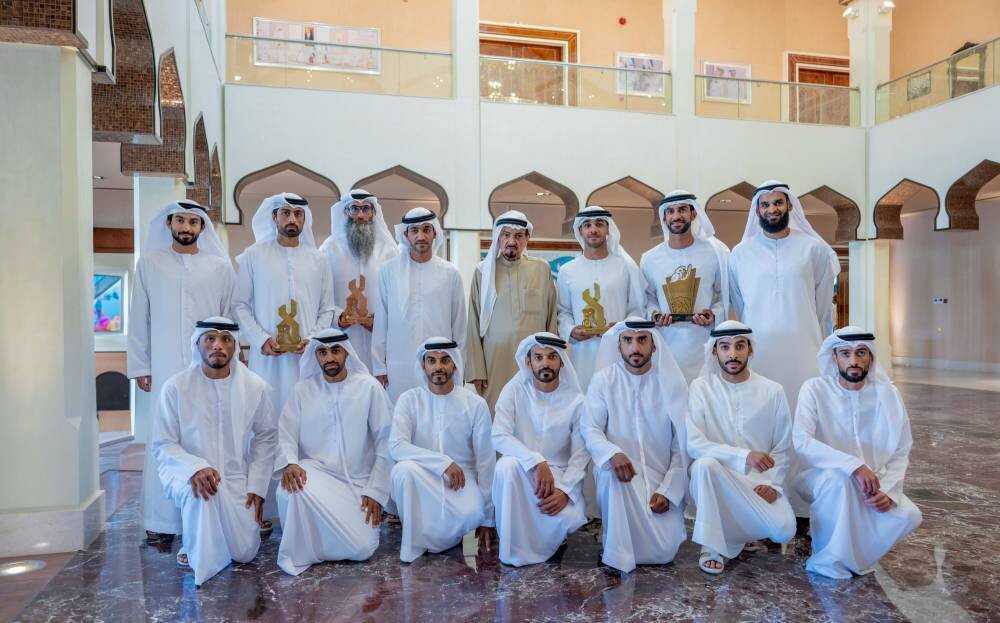 Sheikh Humaid bin Rashid Al Nuaimi holds meeting at Emiri Court