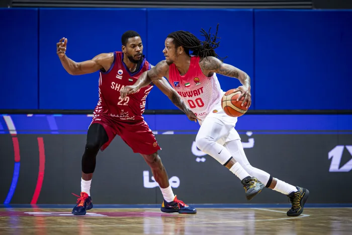Sharjah basketball team loses to Al Kuwait