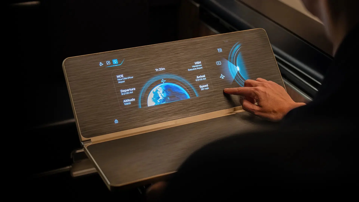 Lufthansa Technik представляет новые сенсорные экраны на авиасалоне в Дубае