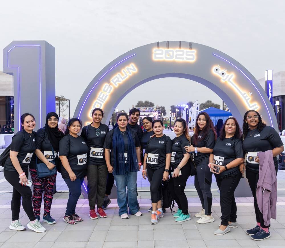 Successful Women's Run in Sharjah