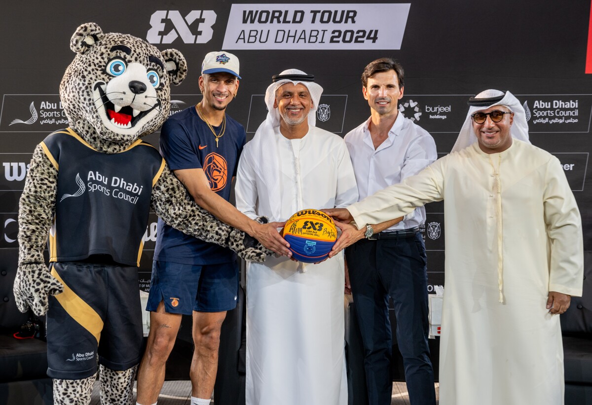 Begins World 3x3 Basketball Tournament in Abu Dhabi