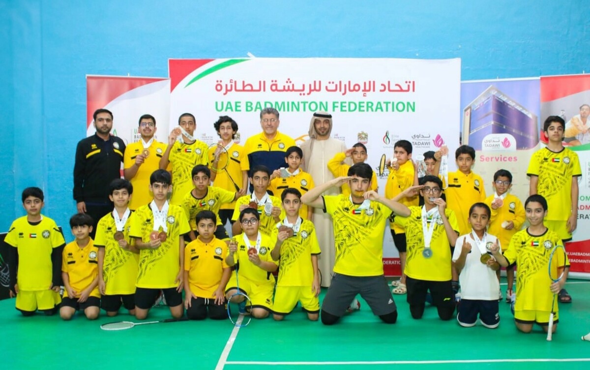 Club Khor Fakkan Celebrates Badminton Achievements