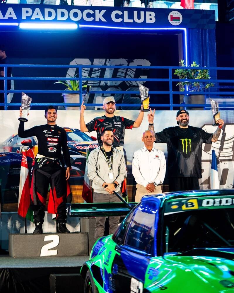 Эмиратский гонщик Халифа Аль-Фаласи продолжает свою карьеру