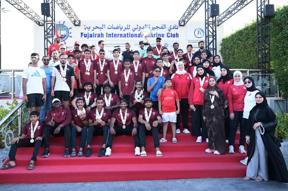 «Аль-Хамрия» — чемпион четвертого этапа чемпионата ОАЭ по гребле