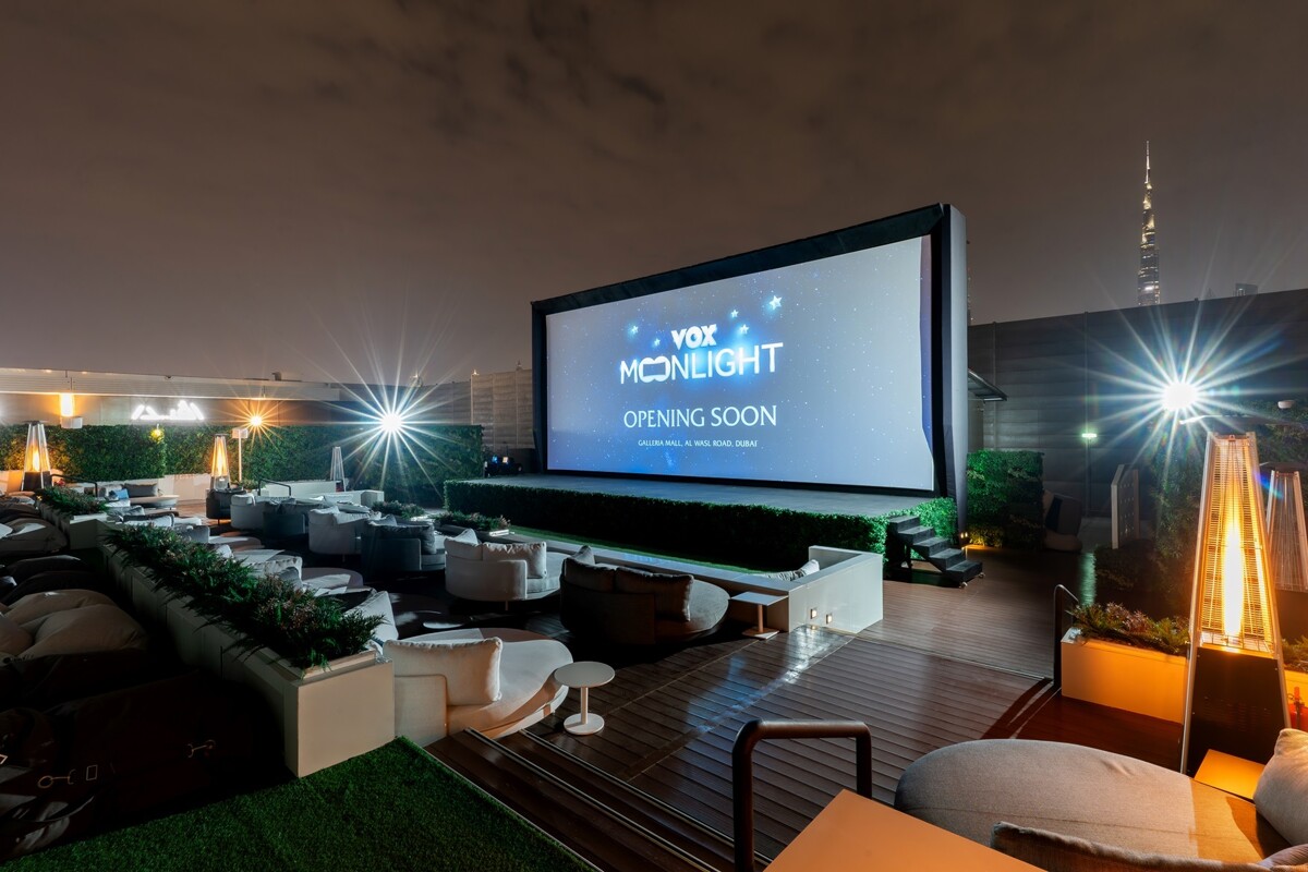 Повторное открытие кинотеатра Moonlight в Дубае