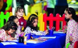 Heritage Fest Opens Child's Corner with Creative Learning